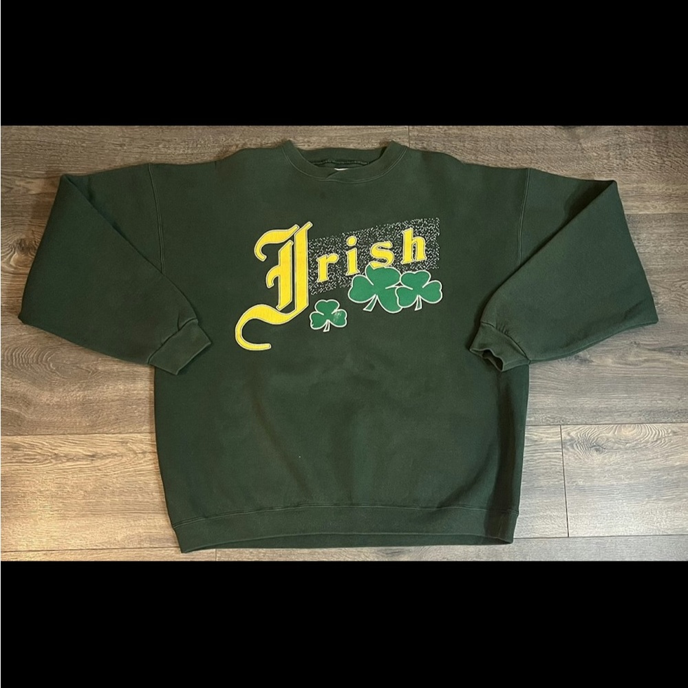 Vintage Irish St. Patrick’s Day Crewneck Sweatshirt